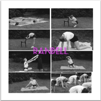 Barbara Thomas e grupo de mulheres realizando exercícios de Randell