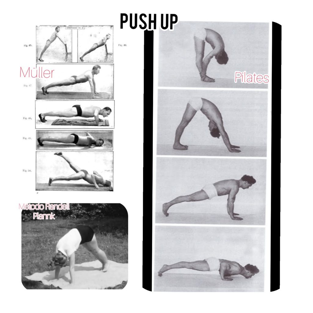 push ups de diferentes metodologias