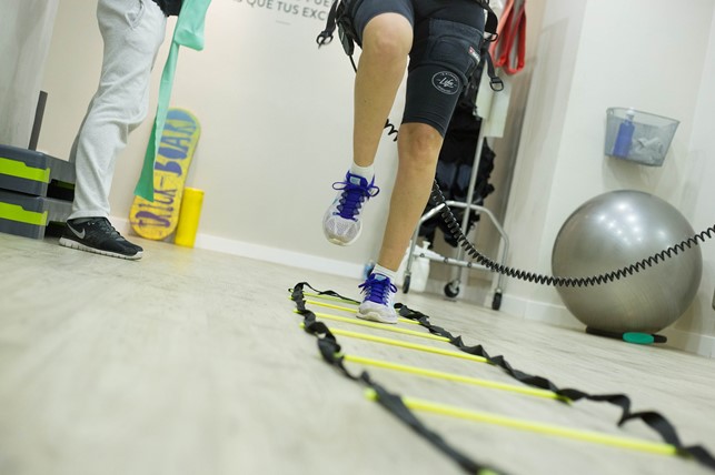 treino com fisioterapeuta