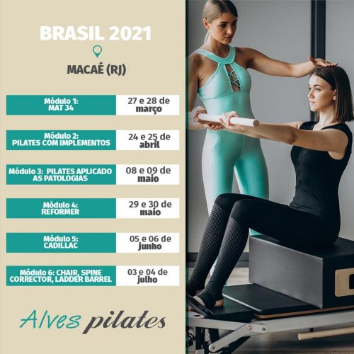 Curso de Pilates em Macaé (RJ) - Alves Pilates Brasil