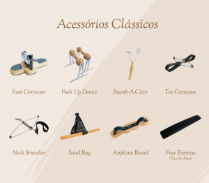 Acessórios clássicos e originais de pilates