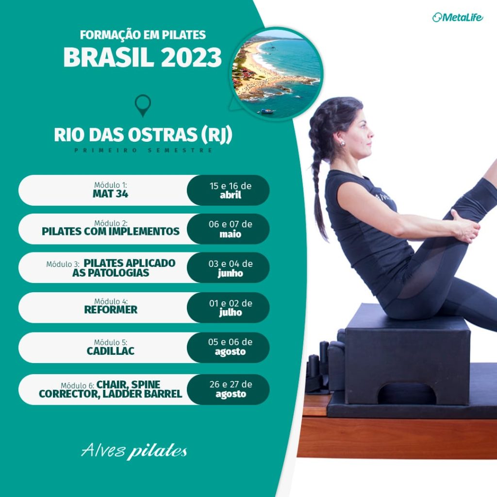 Curso pilates Rio das Ostras