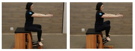 Pilates chair na gravidez
