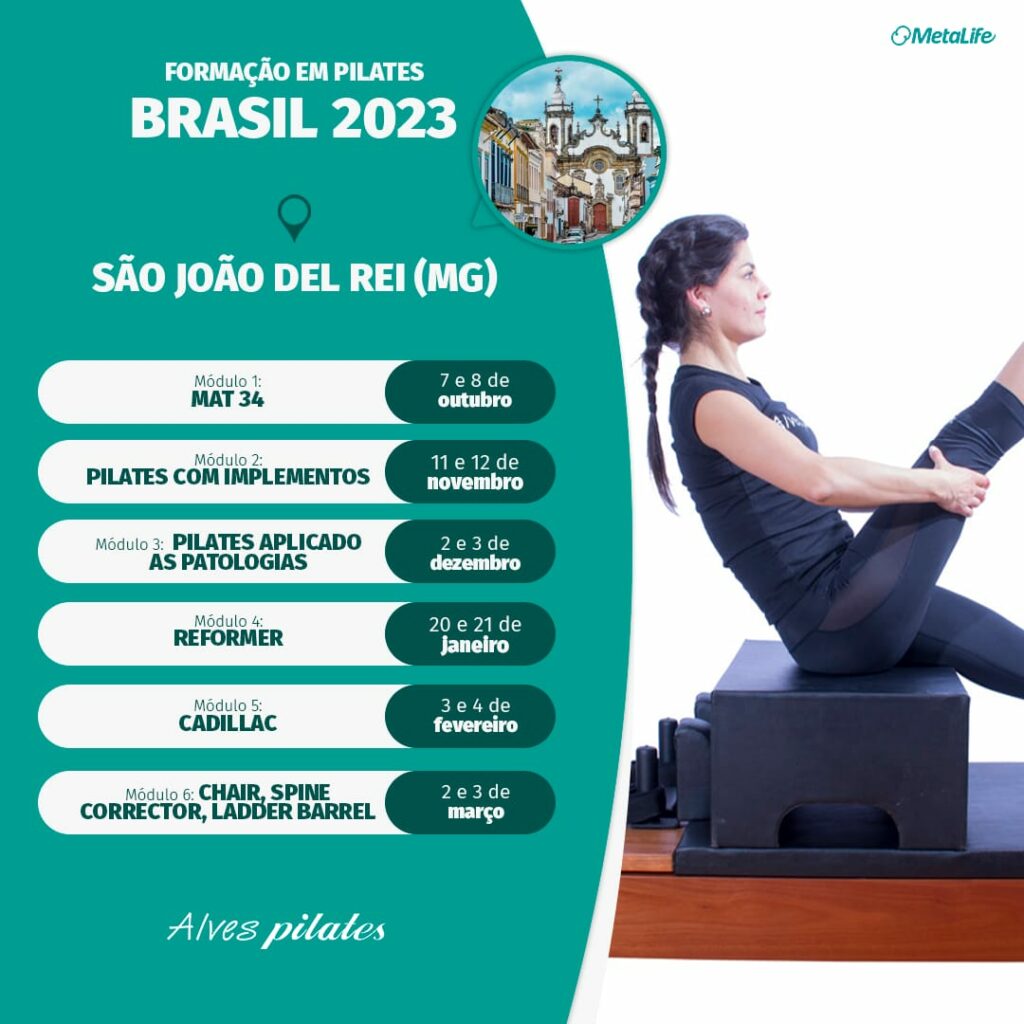 Curso de pilates São João del Rei