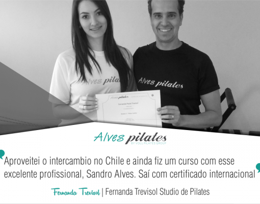 Depoimento Depoimento e testemunho do curso de pilates clássico