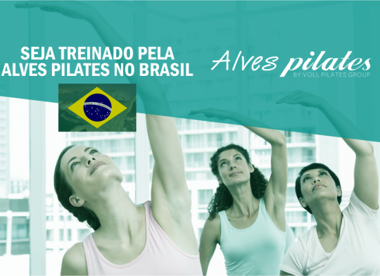 Alves Pilates Brasil Mulheres realizando formação em Pilates
