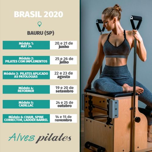 Bauru 2020 Curso pilates Bauru