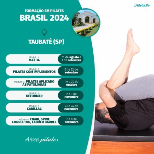 Curso Pilates Taubate 2024