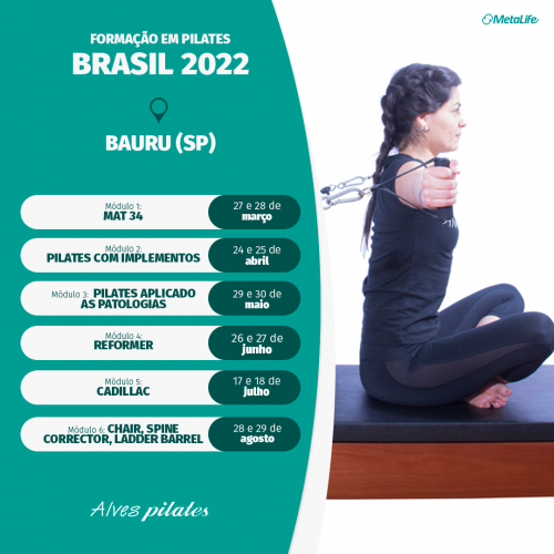 Curso de pilates Bauru
