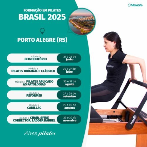 Curso pilates Porto Alegre