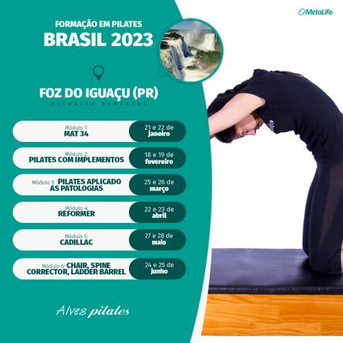 Curso pilates Foz do Iguaçu