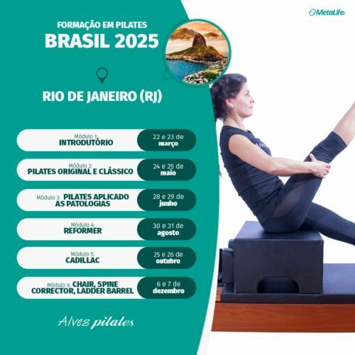 Curso pilates Rio de Janeiro