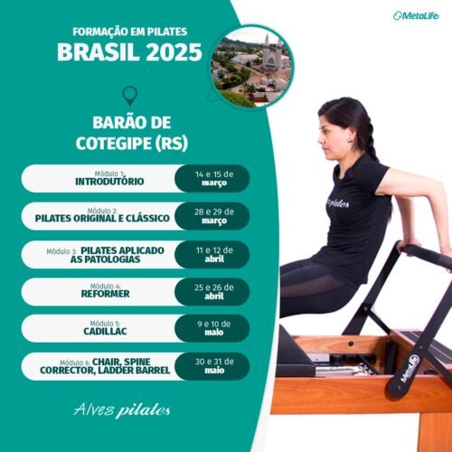 Curso pilates Barão de Cotegipe