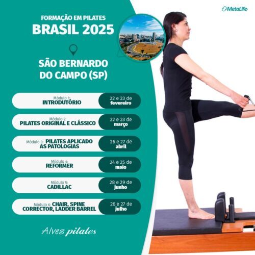 Curso pilates São Bernardo do Campo