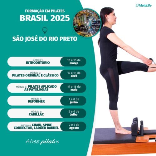 Curso pilates São José do Rio Preto