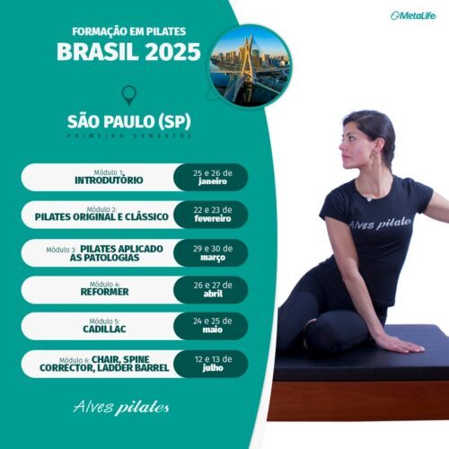 Curso pilates São Paulo