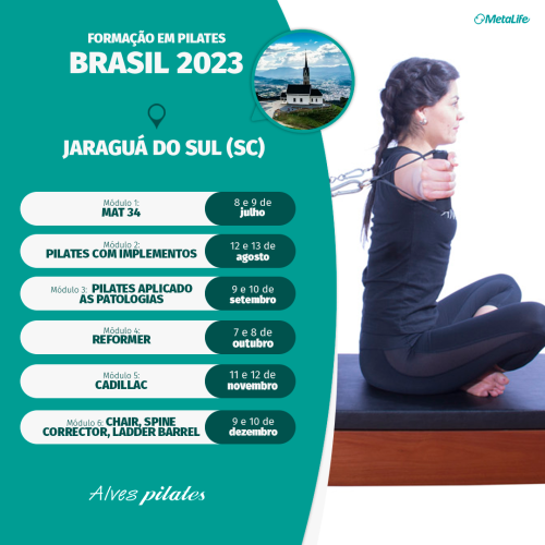 Curso pilates Jaraguá do Sul